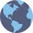 Globe Geographical World Icon