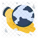 Globe Map Sphere Icône