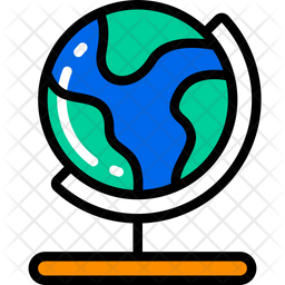 Download Free Globe Icon Of Colored Outline Style Available In Svg Png Eps Ai Icon Fonts