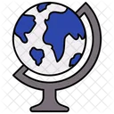 Globe Earth Map Icon