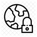 Globe Database Security Global Icon