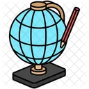 World Geography Map Icon