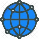 Globe Seo Development Icon