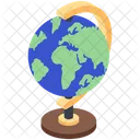 Globe Globe Terrestre Globe Geographique Icône