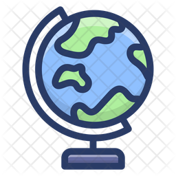 Globe Icon Of Colored Outline Style Available In Svg Png Eps Ai Icon Fonts