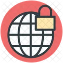 Globe Security And Icon