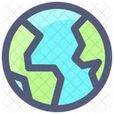 Planet Globe Earth Icon