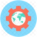 Globe Gear Worldwide Icon