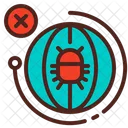 Globe Internet Virus Internet Bug Icon
