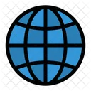 Globe World Location Icon