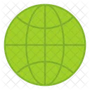 Globe Map Sphere Icon