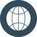 Earth Globe Internet Icon