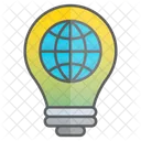 Globe World Idea Icon
