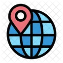 Globe Pin Location Location Icon
