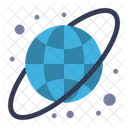 Circular Circular Grid Earth Globe Icon