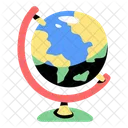 Globe Earth School Icon
