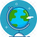 Globe Lab Experiment Icon