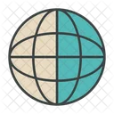 Business Globe Geography Icon