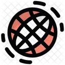 Globe Earth Grid Icon
