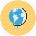 Globe Geographic Map Icon