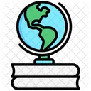 Globe Book Education Icon