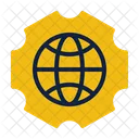 Settings Global Geography Icon