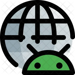 Globe Android  Icon