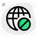 Globe Banned Internet Banned Banned Icon