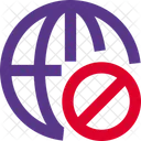 Globe Banned  Icon