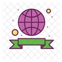 Globe Batch Batch Tag Icon