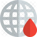 Globe Blood  Icon