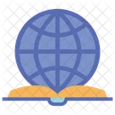 Globe Book Globe Ebook Icon