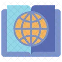 Globe Book  Icon