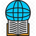 Globe Book Education Globe Icon