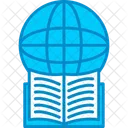 Globe Book  Icon