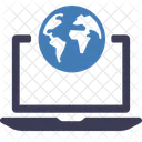 Globe Computer  Icon