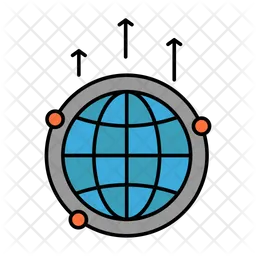 Globe Connection  Icon