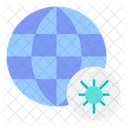 Globe Coronavirus  Icon