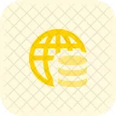 Globe Database Database Online Database Icon