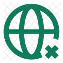 Globe Disconnected Icon