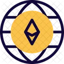 Globe Ethereum Icon