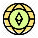 Globe Ethereum Icon