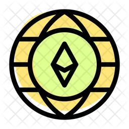 Globe Ethereum  Icon