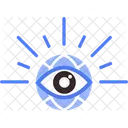 Globe Eye  Icon