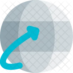 Globe Flow  Icon