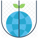 Globe Green  Icon