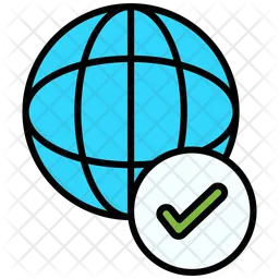 Globe grid  Icon