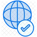 Globe grid  Icon