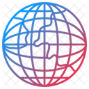 Globe Grid Icon