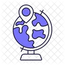 Globe Location Location Marker Icon